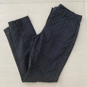 Theory Black Design Pants